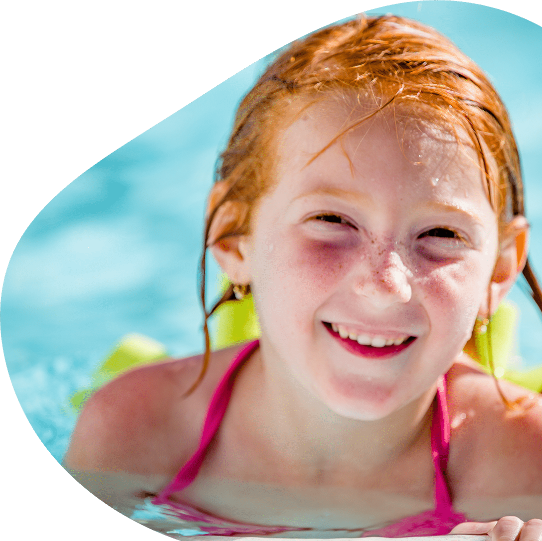 piscine du camping familial en Finistère Sud