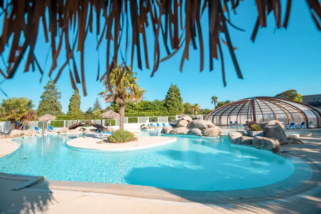 Castel Camping Domaine de Bel Air Finistere Sud Espace Aquatique Exterieur 2021 resultat