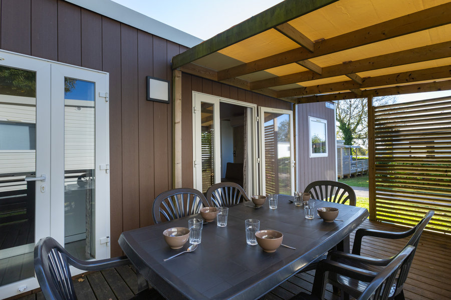 Mobil-home Premium 3 chambres 6 personnes - Camping Paradis Domaine de Bel Air - N° 139